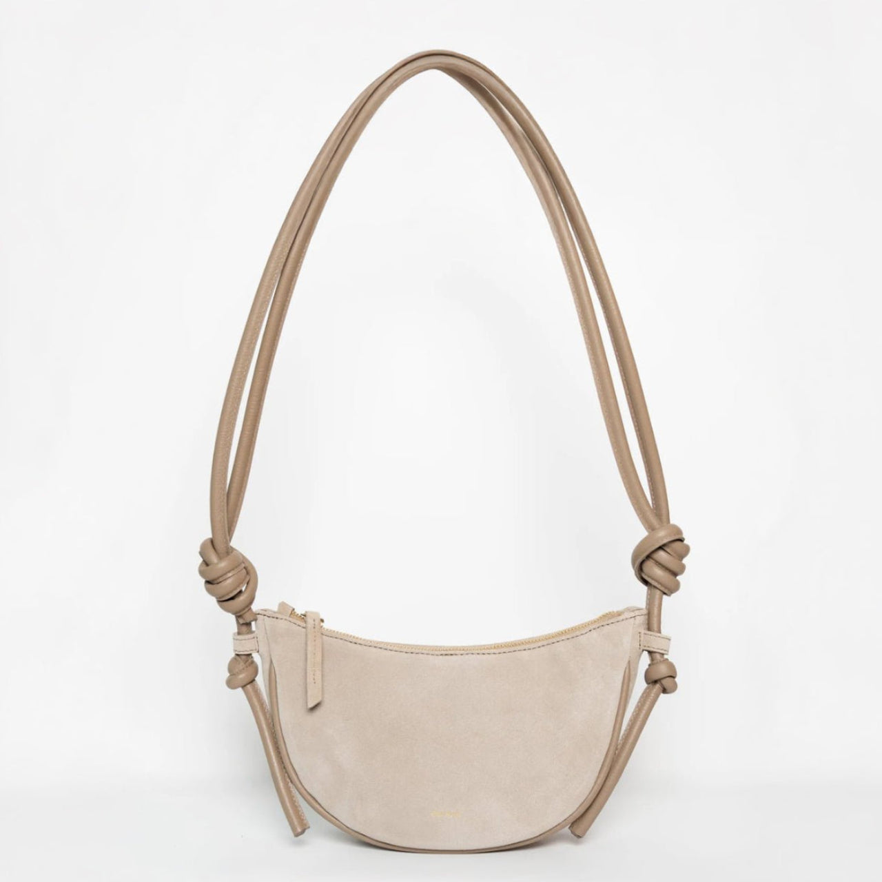 Mini Half Moon Bag with Knots - ann kurz