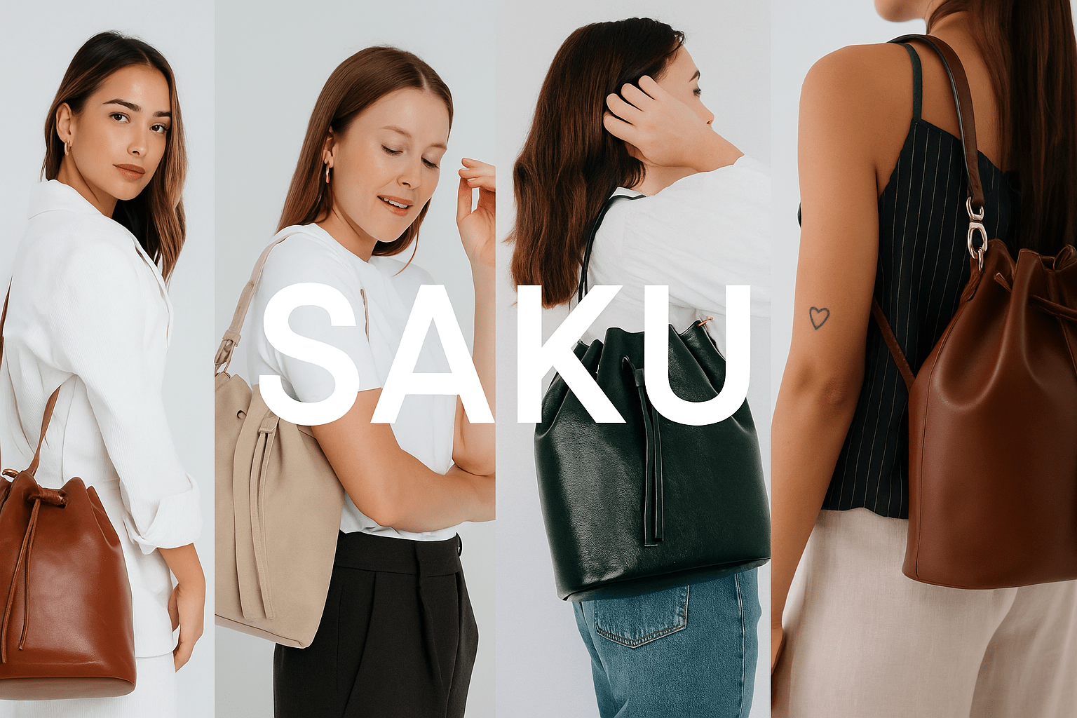 Saku Bucket Bags – 4-in-1 Convertible Bestseller - ann kurz