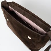 Crossbody - Suede Moccha