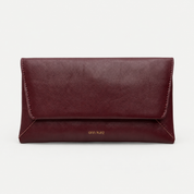 Envelope Wallet - Grain leather Burgundy