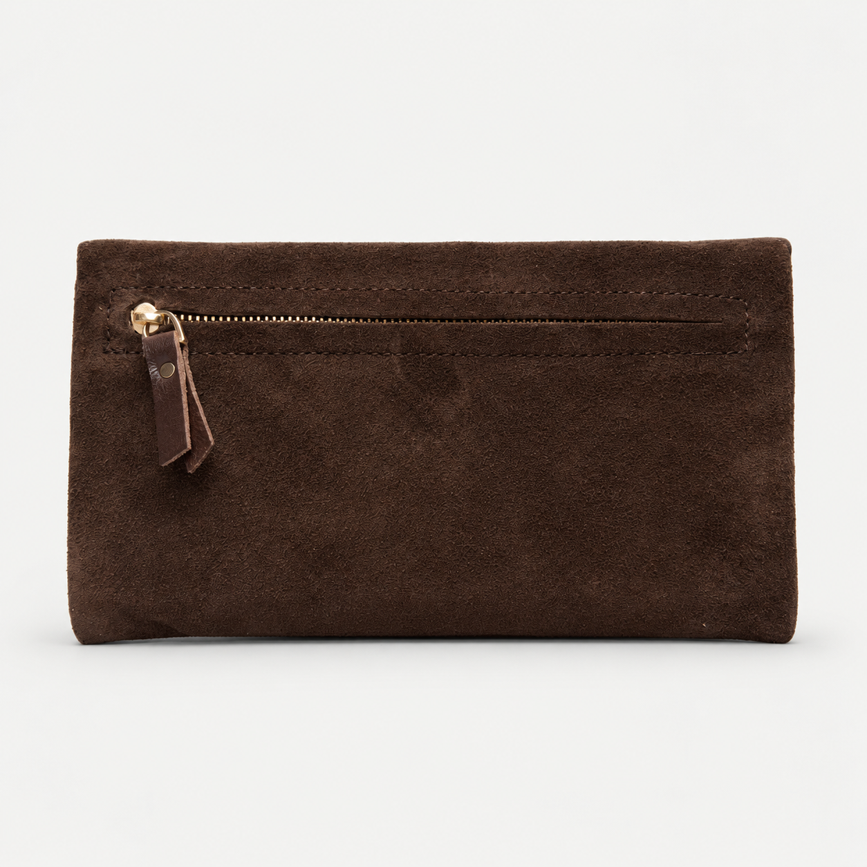 Envelope Wallet - Suede Moccha
