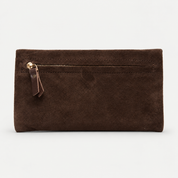 Envelope Wallet - Suede Moccha