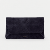 Envelope Wallet - Suede Navy