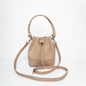 Mini Saku - Suede Mix Caramelo