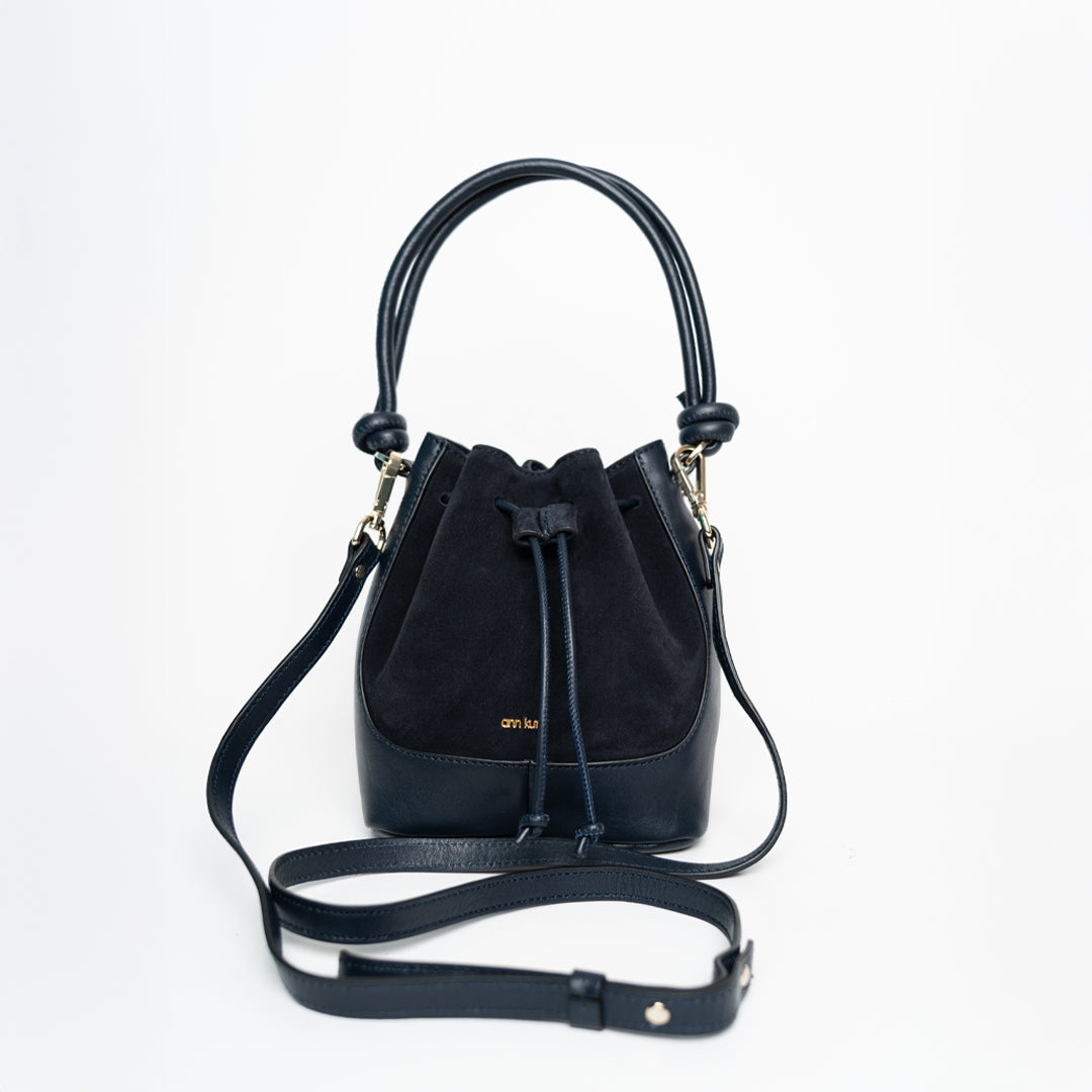 Mini Saku - Suede Mix Navy