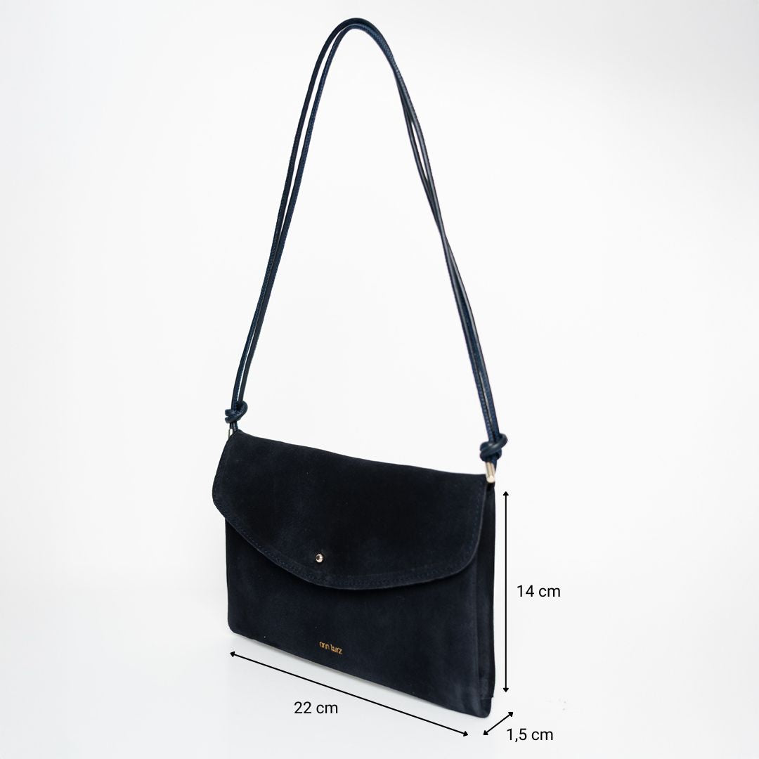Cute Clutch - Suede Navy