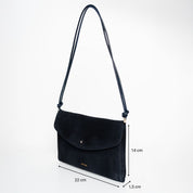 Cute Clutch - Suede Navy