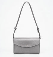 Cute Clutch - Metallic Dark Silver