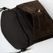 Cute Clutch – Wildleder, Burgunderrot