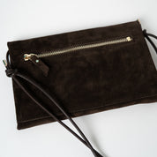 Cute Clutch – Wildleder, Burgunderrot