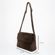 Crossbody - Suede Moccha