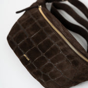 Fanny Pack - Wildleder Brown