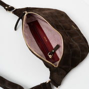 Fanny Pack - Wildleder Brown