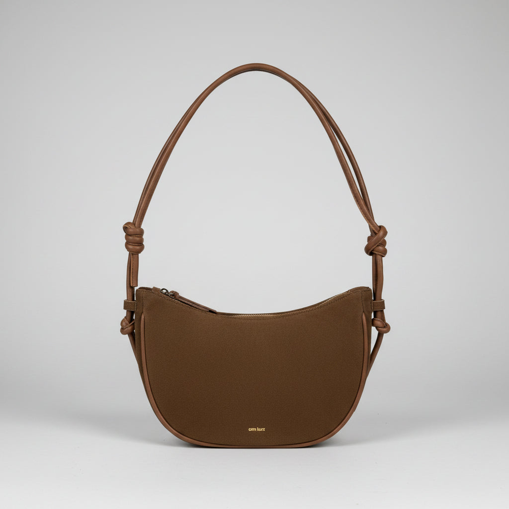 Half Moon - Suede Fango