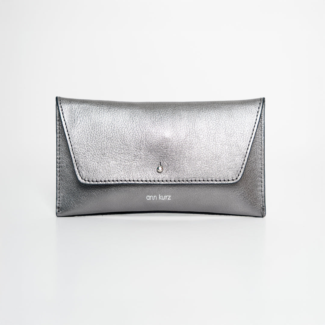 Mini Envelope - Metallic Dark Silver