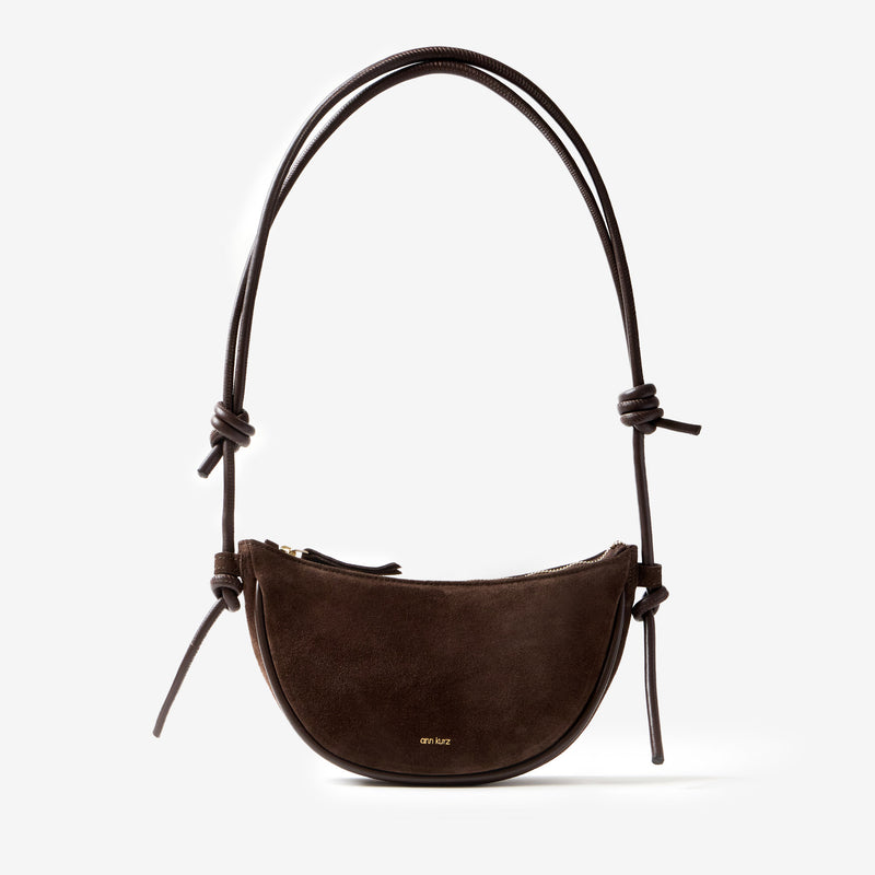 Mini Half Moon - Suede Mocha