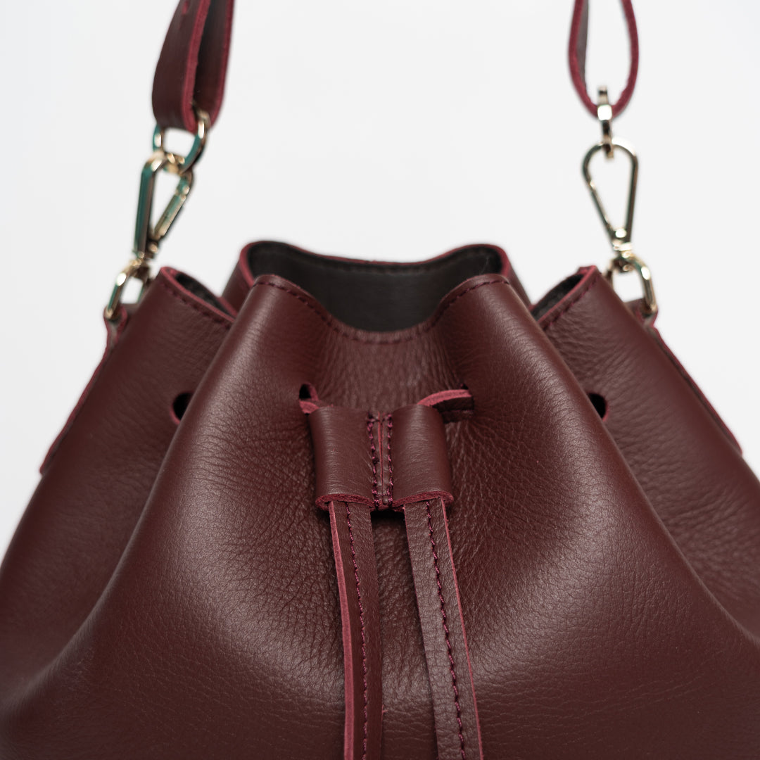 Saku - Grain Leather Burgundy