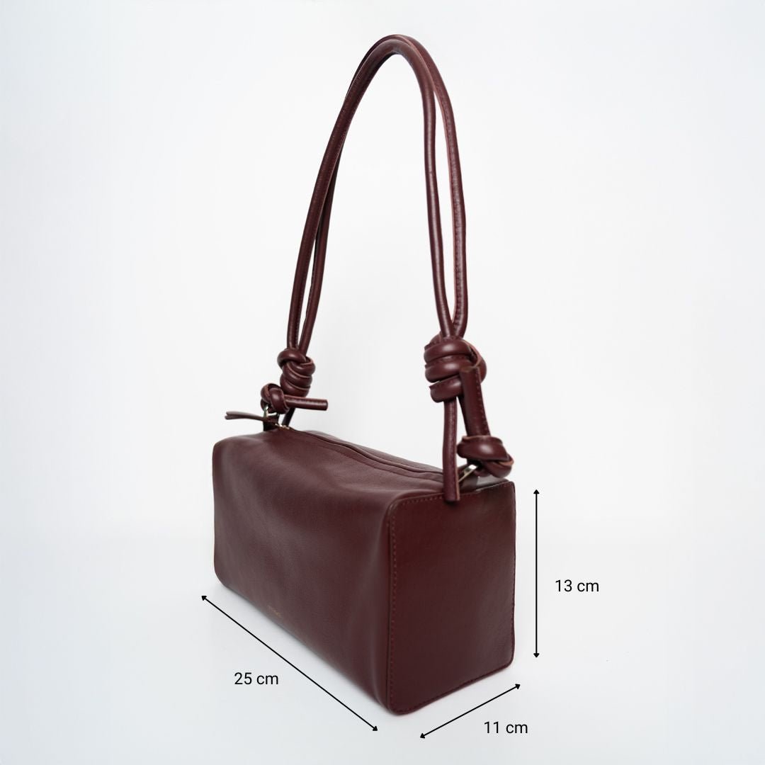 Baguette - Nappa Burgundy - ann kurz