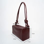 Baguette - Nappa Burgundy - ann kurz