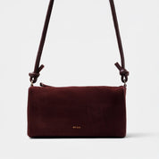 Baguette - Suede Burgundy - ann kurz