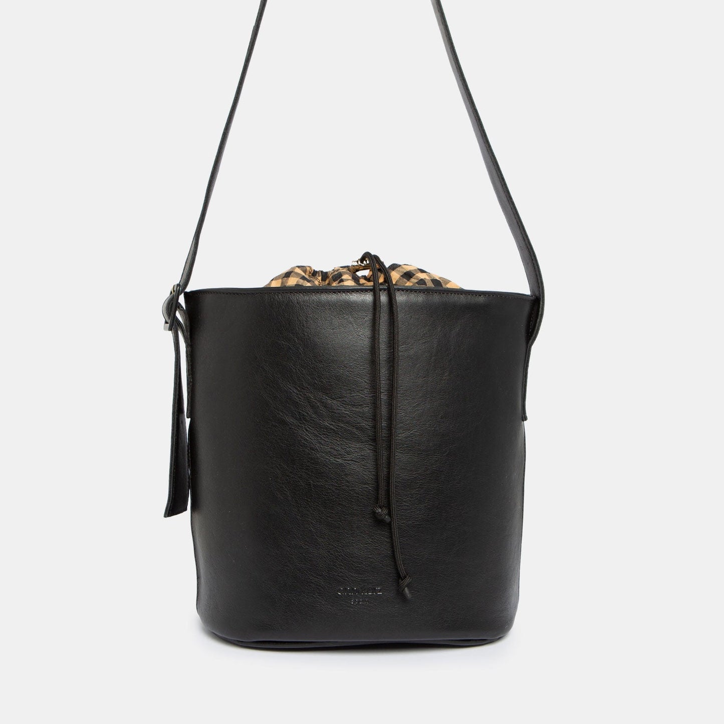 Bucket Bag - Nappa Black - ann kurz