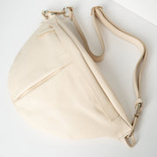 Bum Bag - Nappa Beige - ann kurz