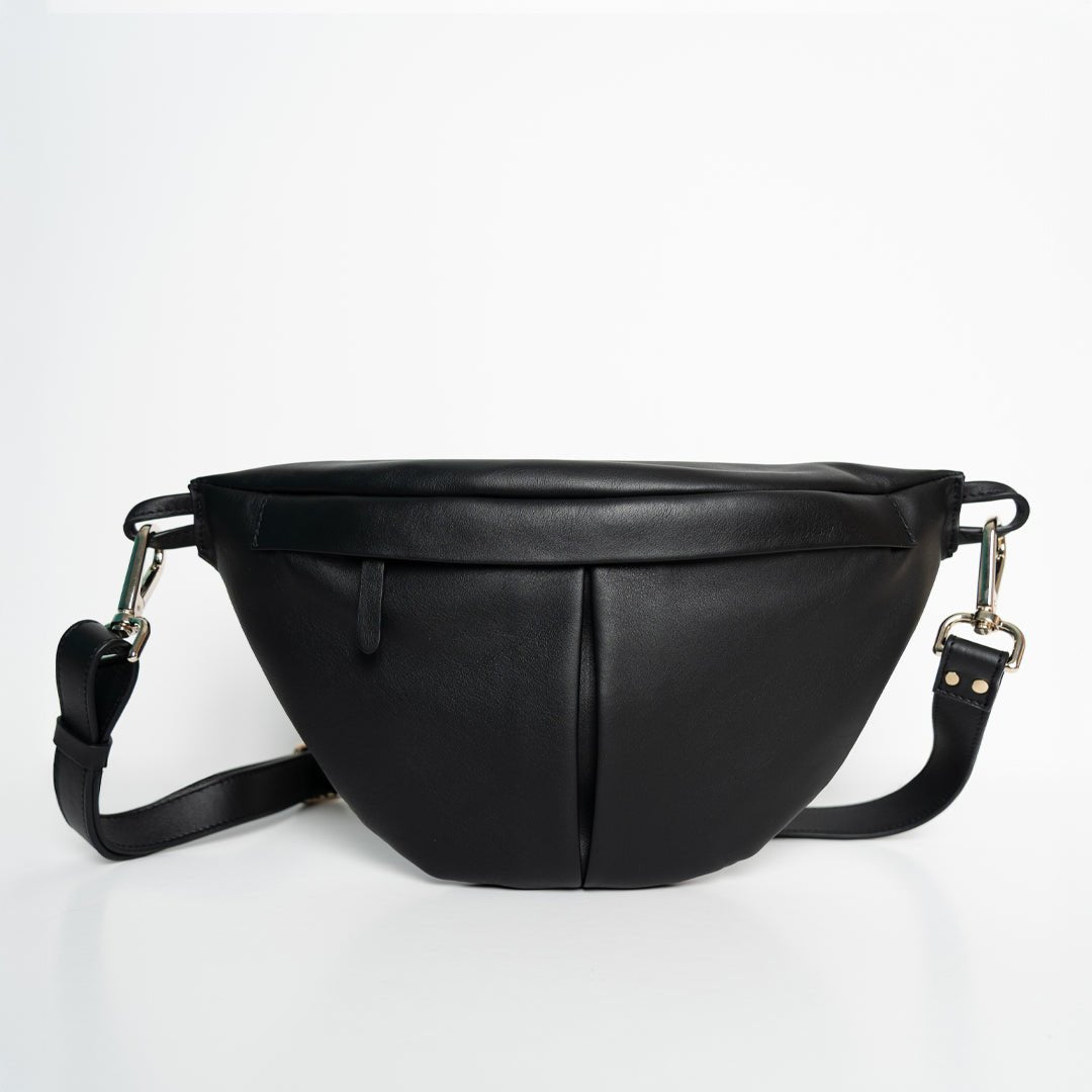 Bum Bag - Nappa Black - ann kurz