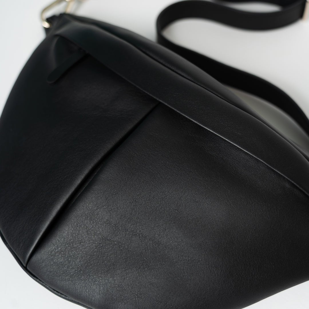 Bum Bag - Nappa Black - ann kurz