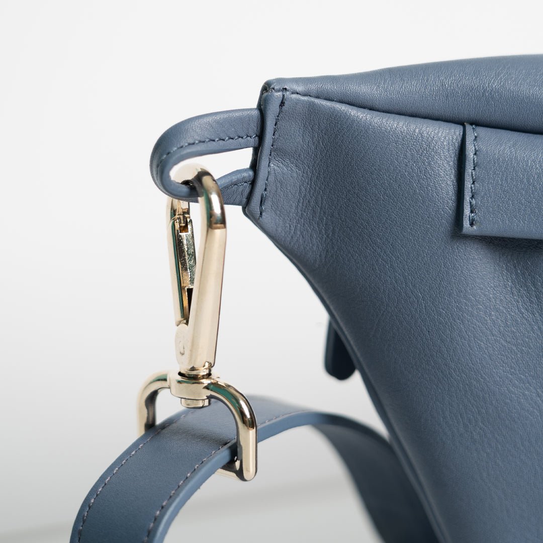 Bum Bag - Nappa Blue - ann kurz