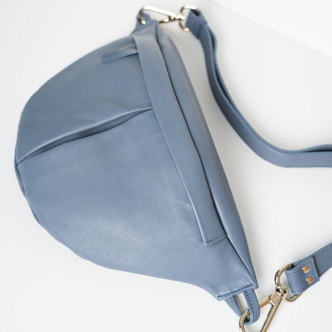 Bum Bag - Nappa Blue - ann kurz