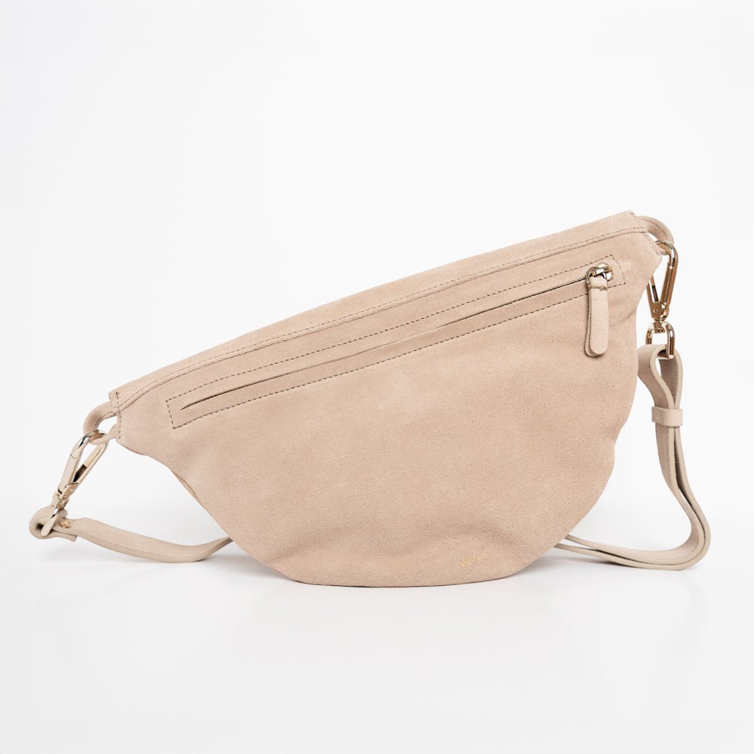Bum Bag - Suede Caramelo - ann kurz