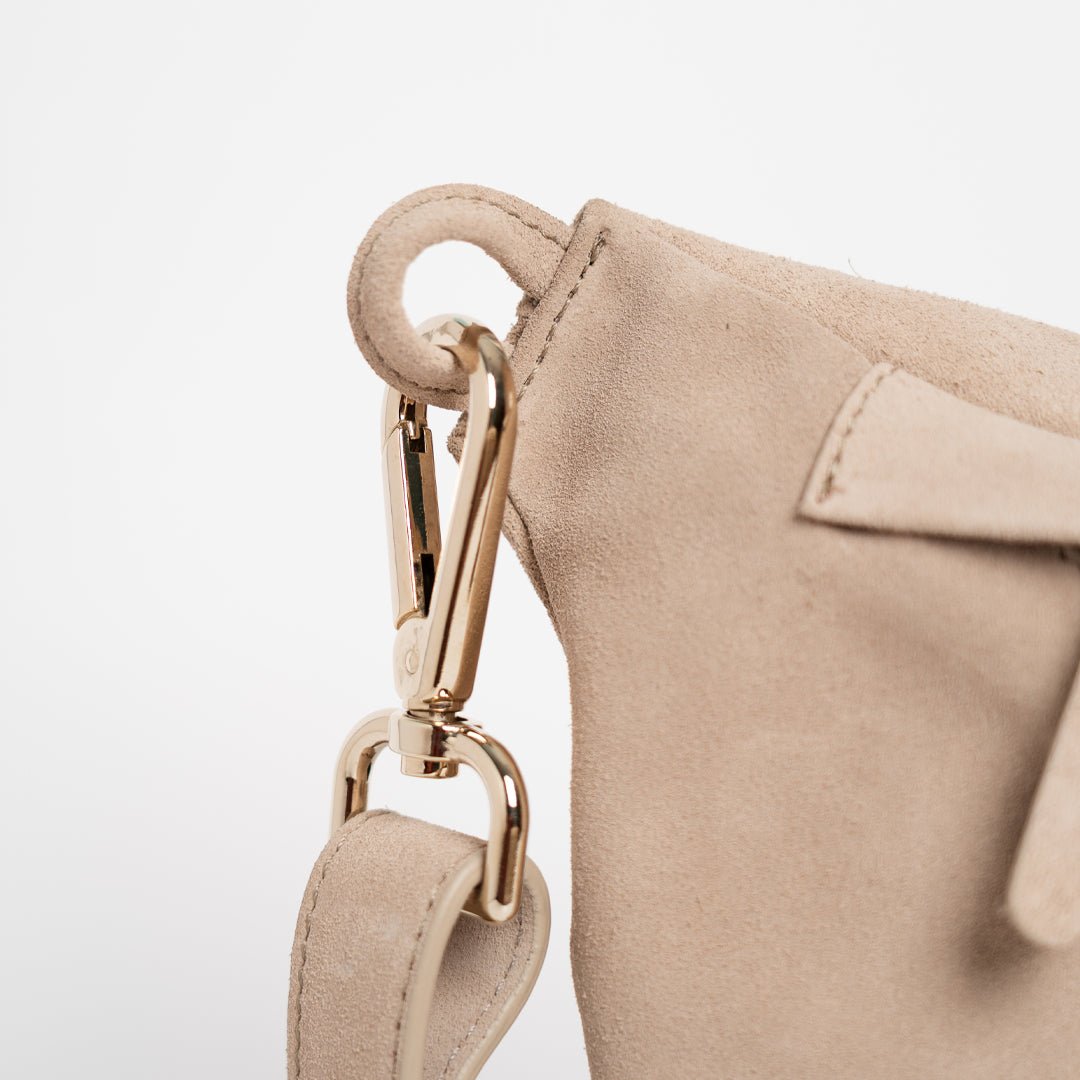 Bum Bag - Suede Caramelo - ann kurz