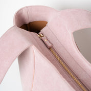 Carryall Shopper - Recycled Suede Rosa - ann kurz