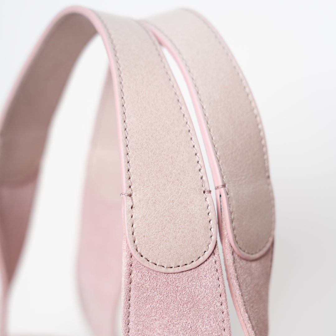 Carryall Shopper - Recycled Suede Rosa - ann kurz