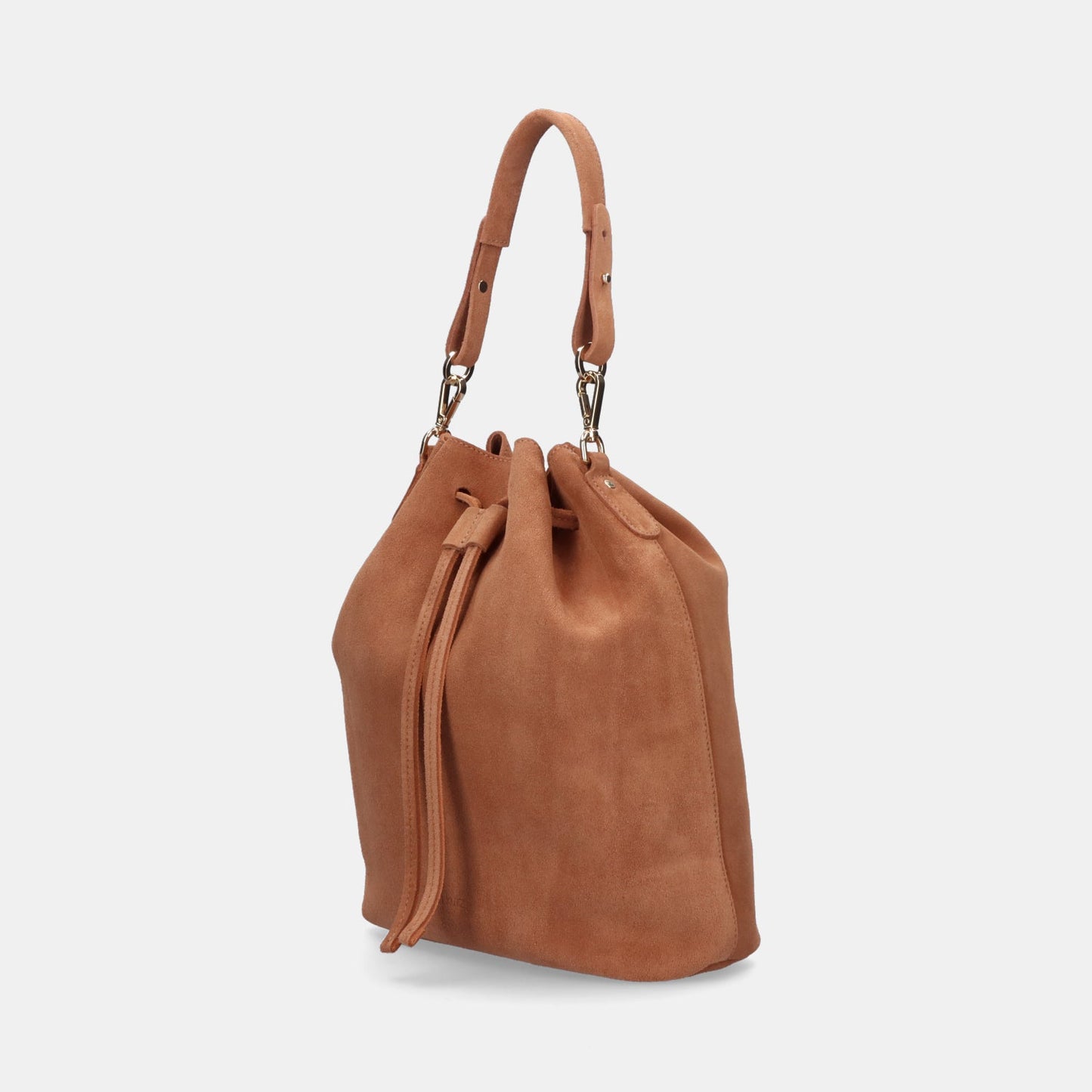 Convertible Saku Bucket Bag - Dark Nude - ann kurz