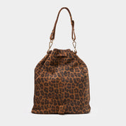 Convertible Saku Bucket Bag - Leo Brown - ann kurz