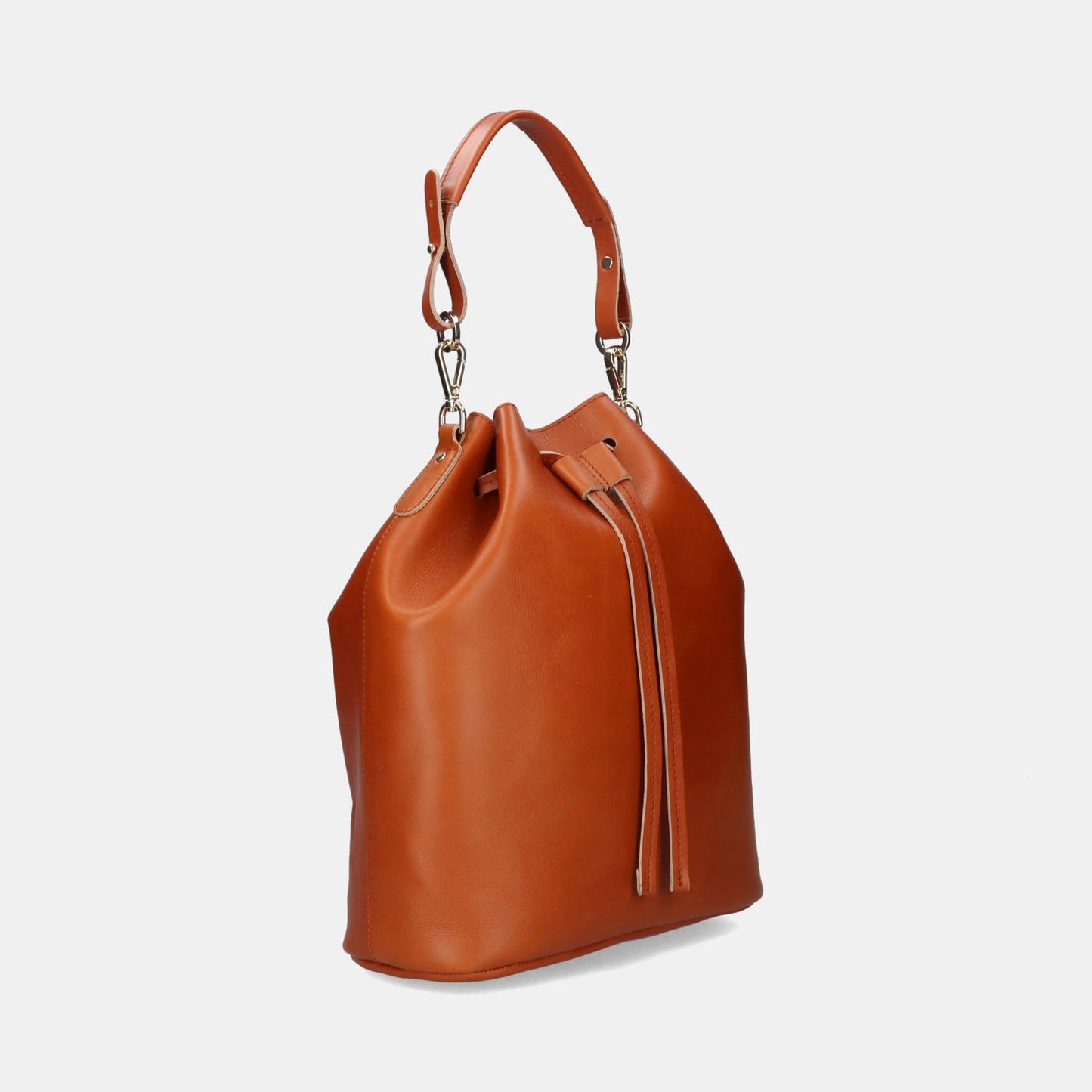 Convertible Saku Bucket Bag - Nappa Cuero - ann kurz