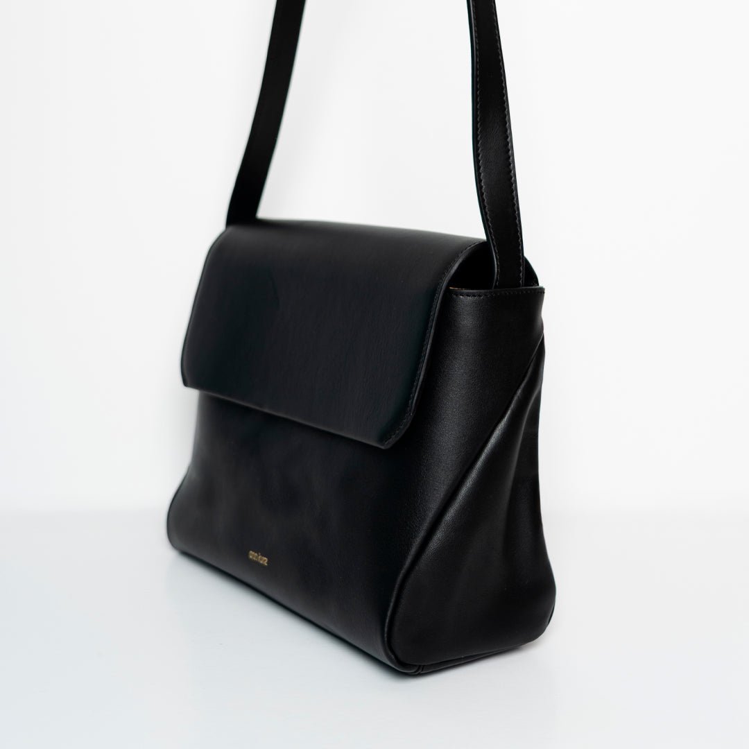 Crossbody - Nappa Black - ann kurz
