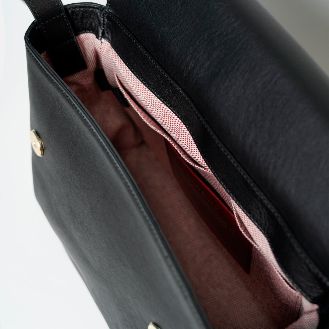 Crossbody - Nappa Black - ann kurz