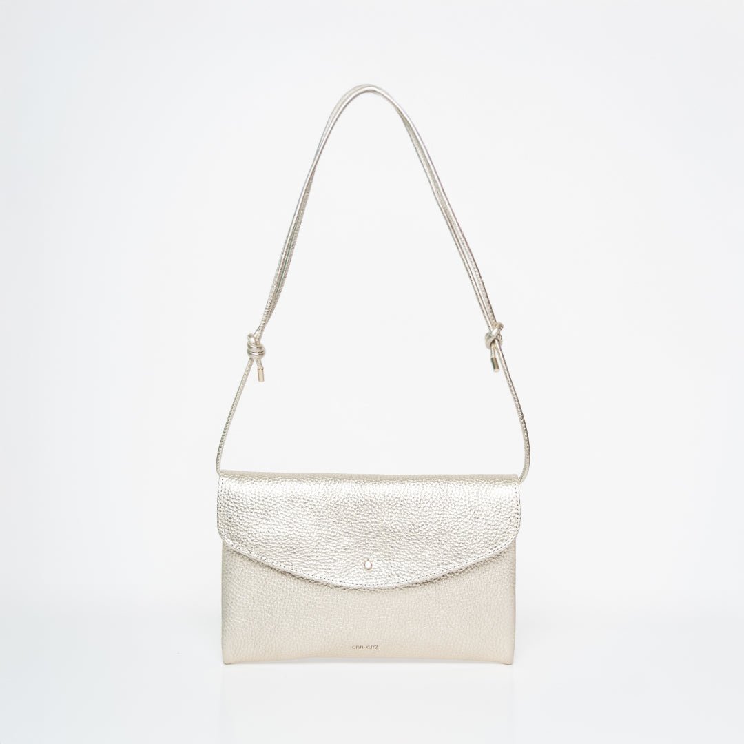 Cute Clutch - Metallic Champagne - ann kurz