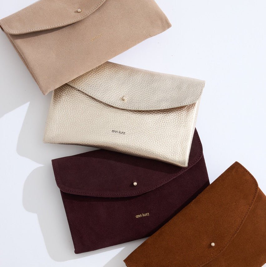 Cute Clutch - Metallic Lavanta - ann kurz