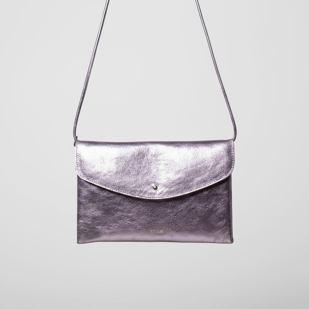 Cute Clutch - Metallic Lavanta - ann kurz
