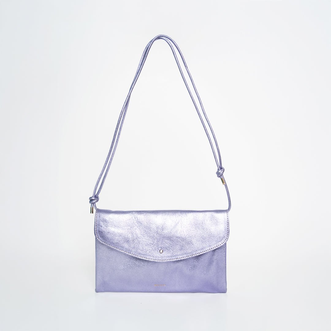 Cute Clutch - Metallic Lavanta - ann kurz