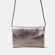 Cute Clutch - Metallic Metal Grey - ann kurz