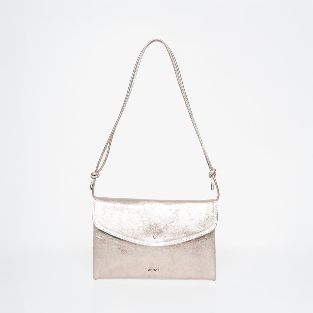 Cute Clutch - Metallic Platin - ann kurz