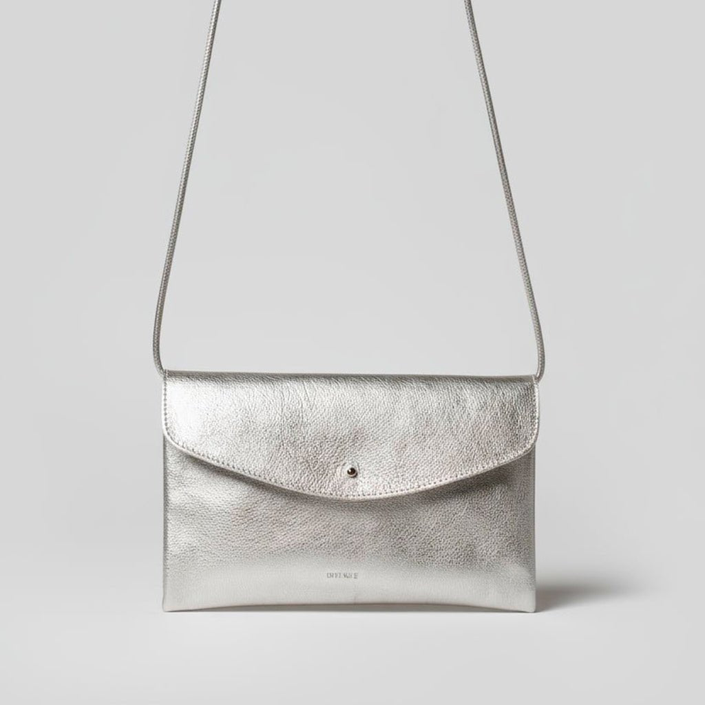 Cute Clutch - Metallic Platin - ann kurz