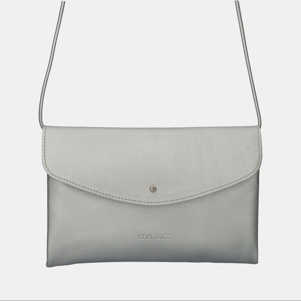 Cute Clutch - Metallic Silver - ann kurz