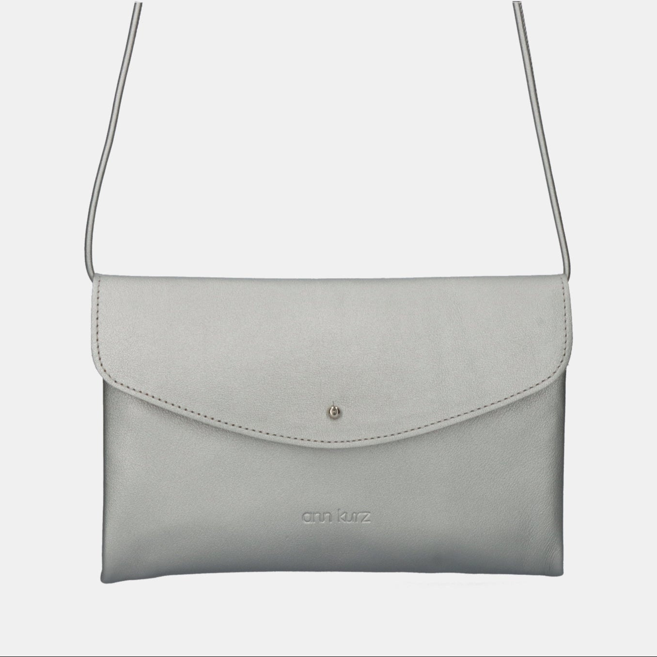 Cute Clutch - Metallic Silver - ann kurz