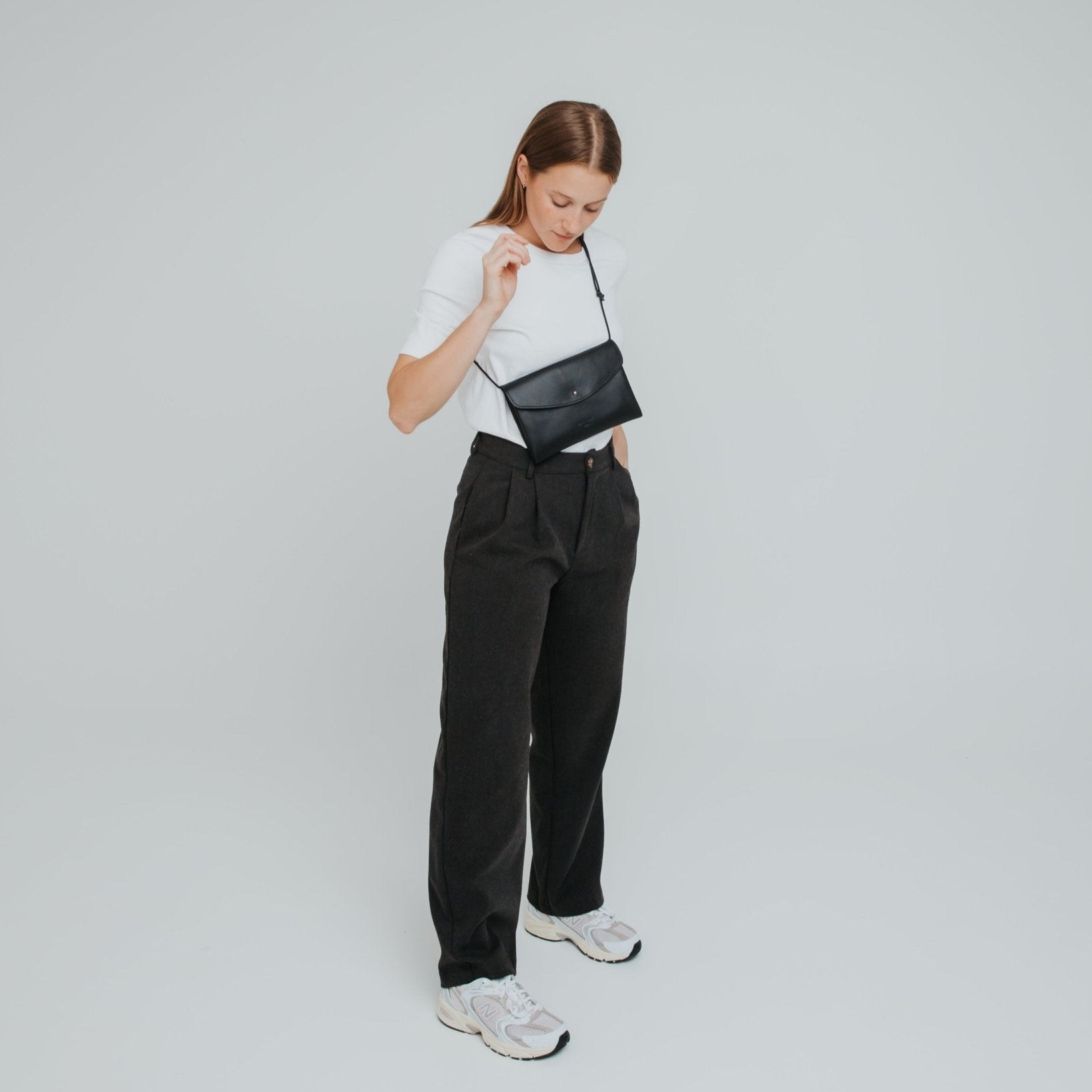 Cute Clutch - Nappa Black - ann kurz