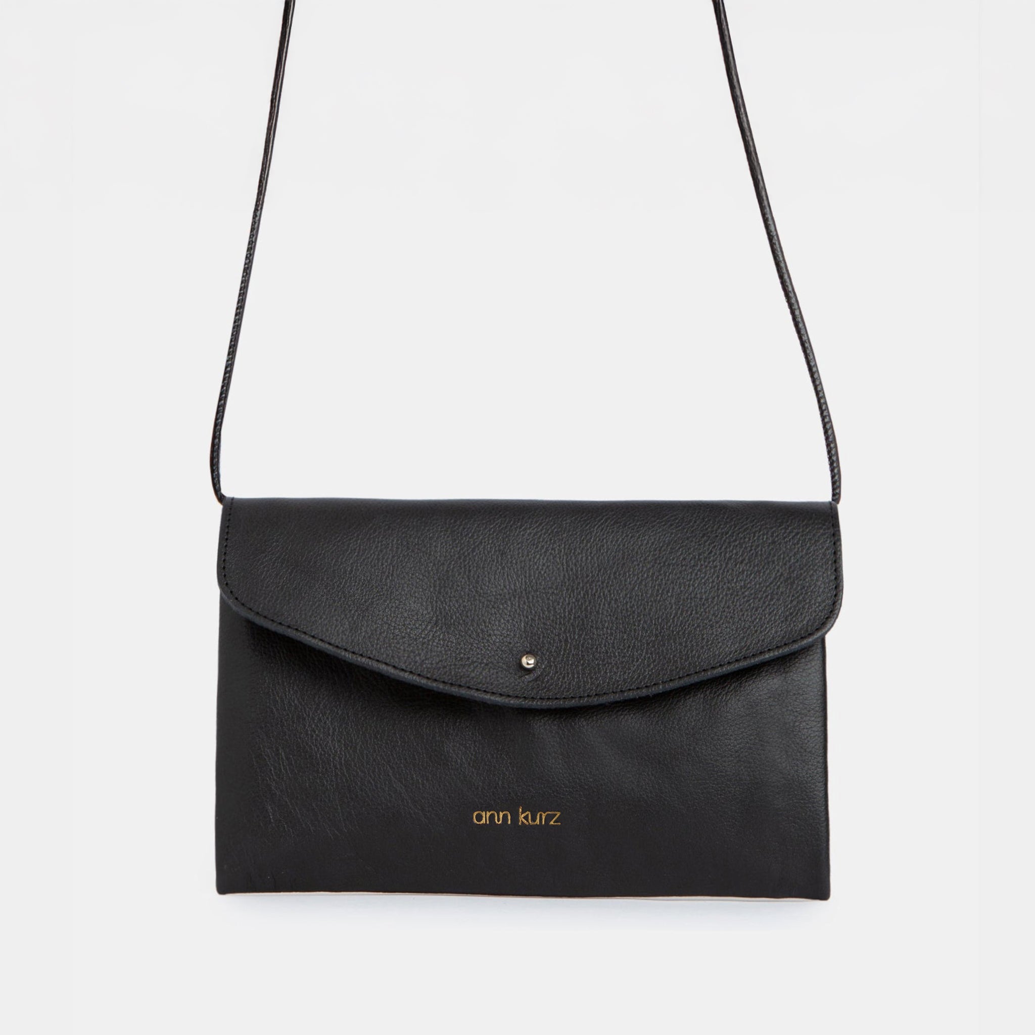 Cute Clutch - Nappa Black - ann kurz